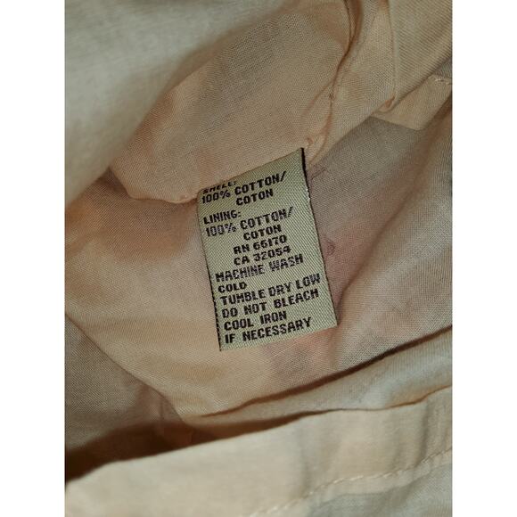 GUC Free People Vertical Striped Aline Skirt Eyelet Hem Size 2 (192) - Picture 4 of 4